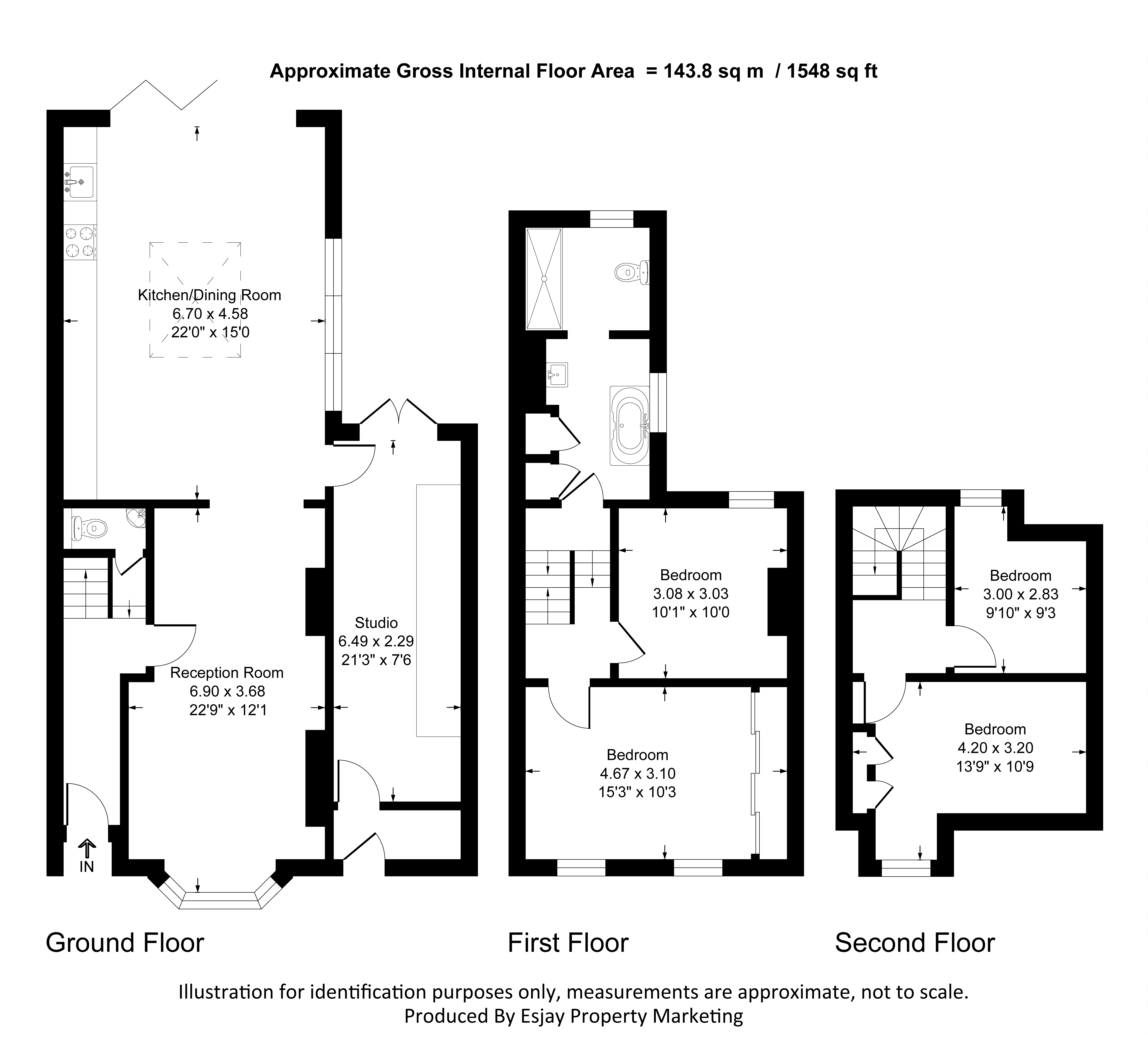 4, Cambridge Road, New Malden floorplan