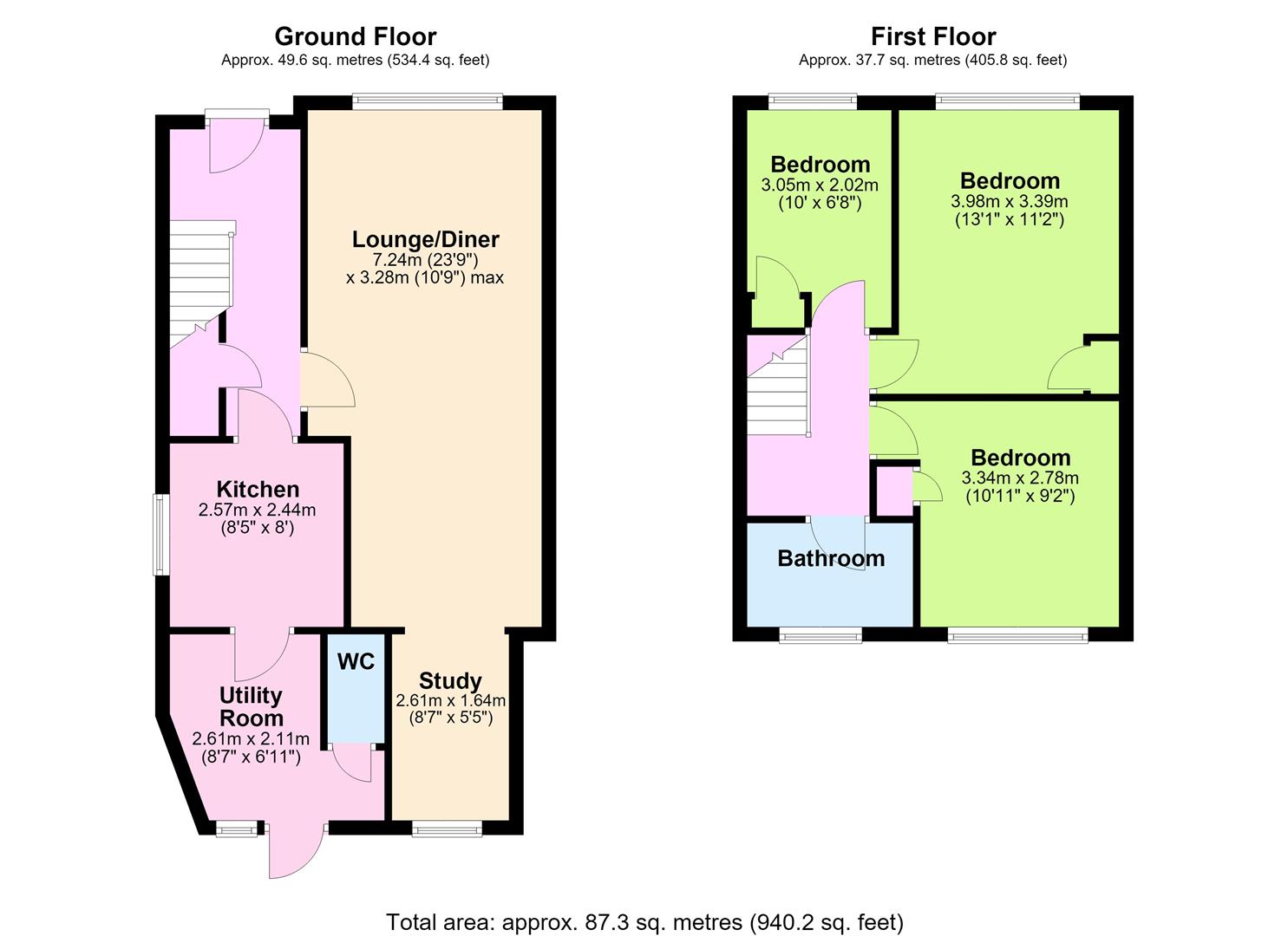 44, Roedean Road, Worthing floorplan