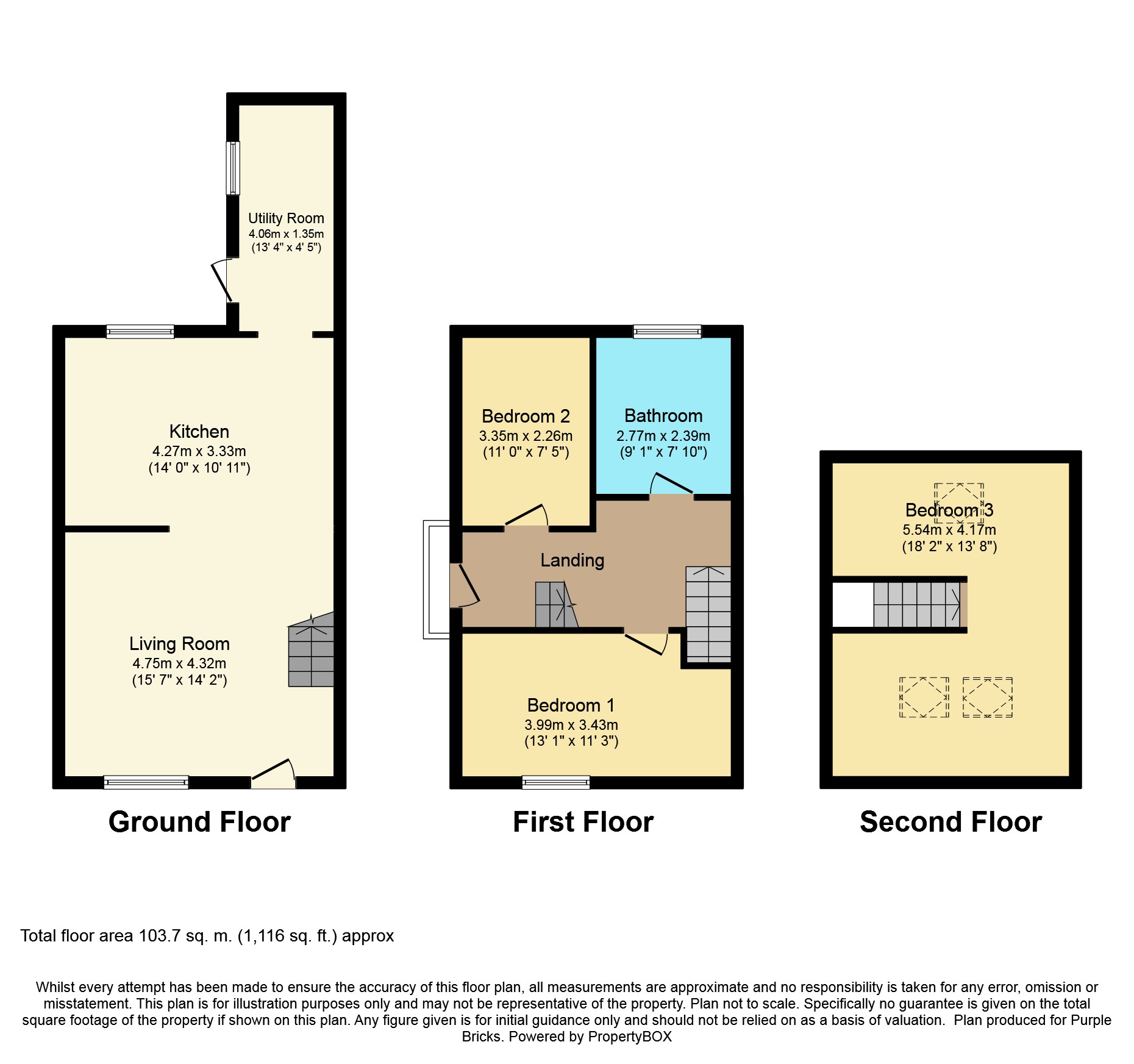 2 Bedrooms Terraced house for sale in Crow Lane, Bury BL0