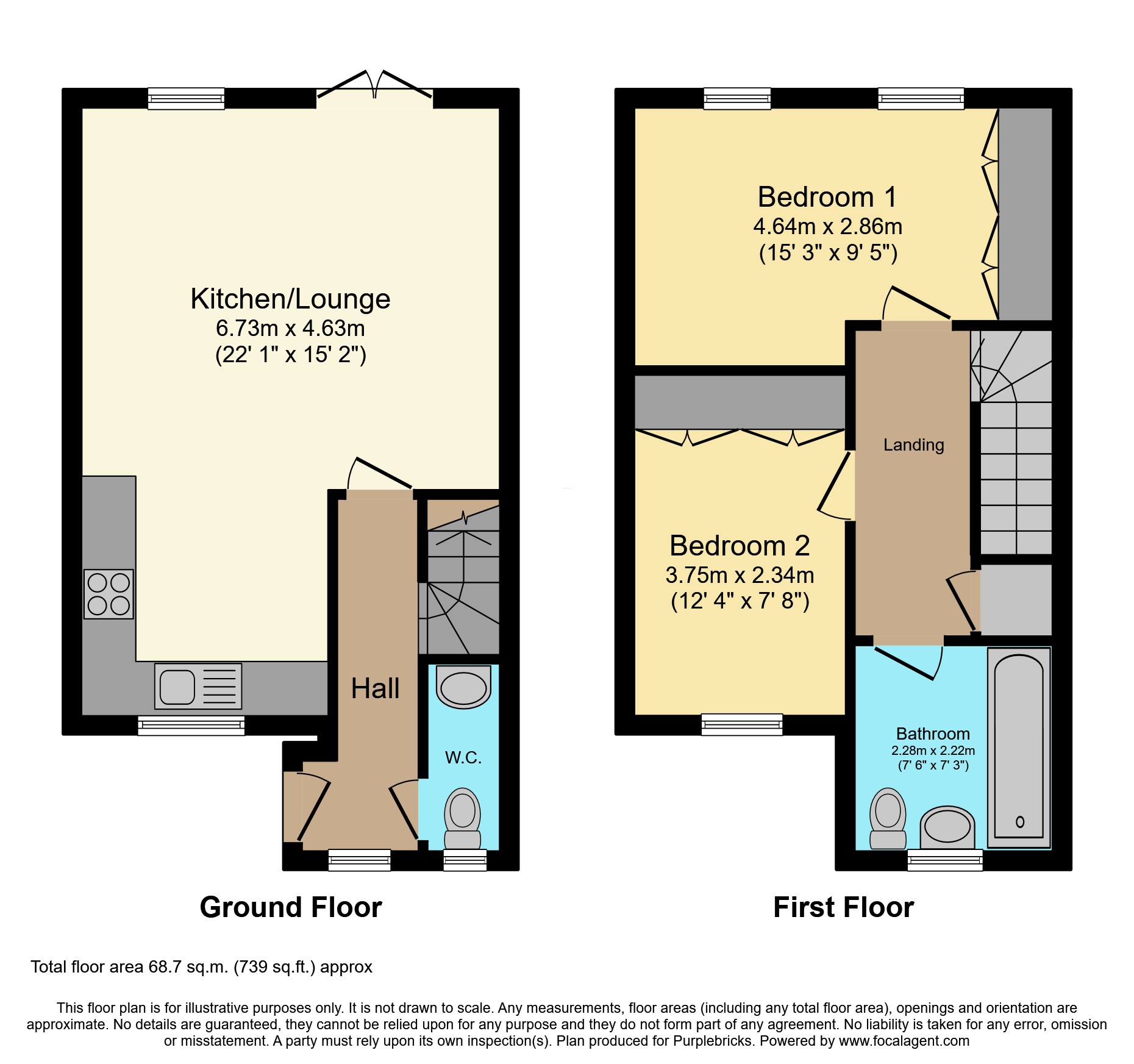 26, Lister Drive, Gravesend floorplan