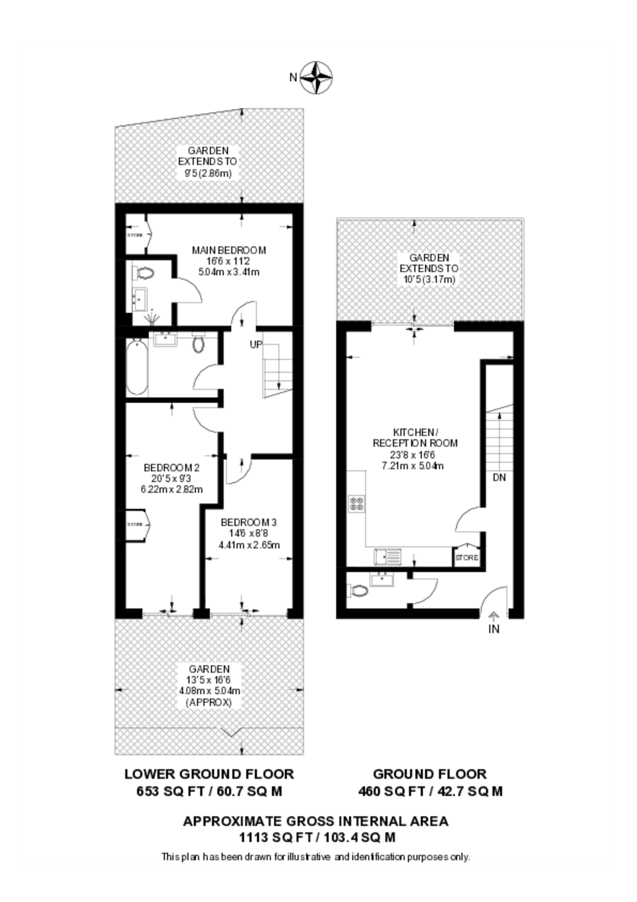 Carpenters Mews, Wandsworth floorplan
