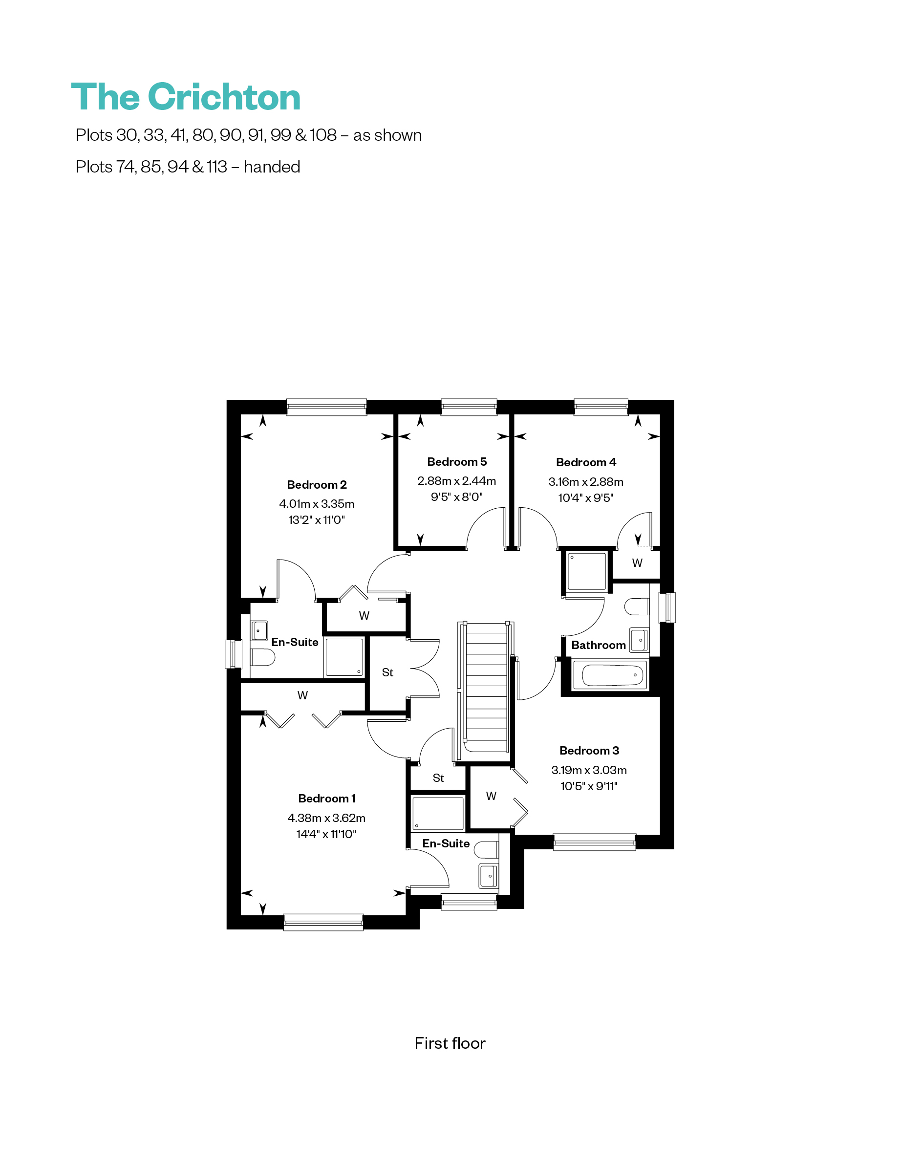 108, Beatlie Road, Winchburgh, Eh52 6Wl floorplan
