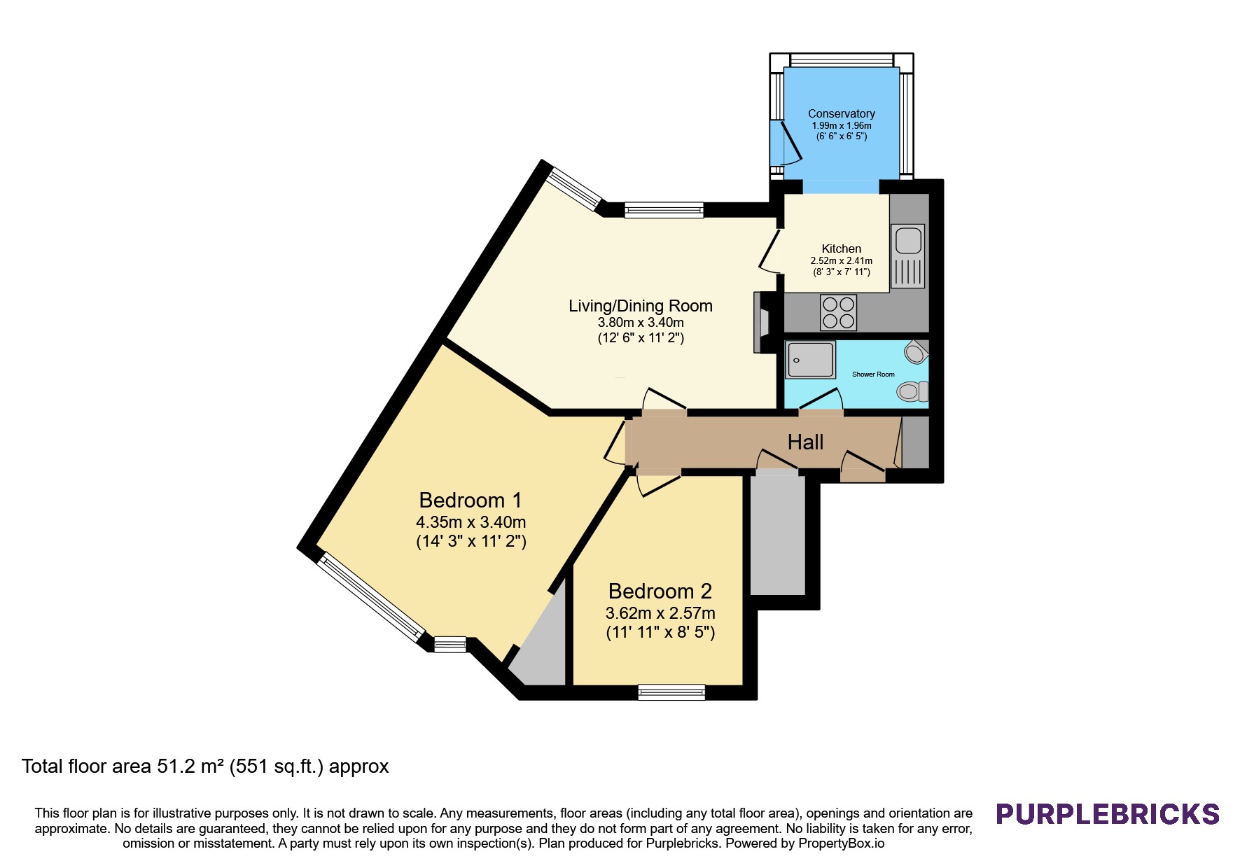 Colinton Mains Crescent, Edinburgh floorplan