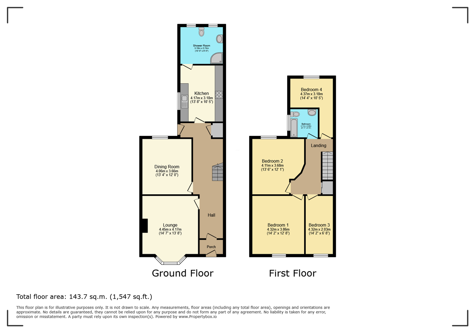 19, Victoria Road, Carlisle floorplan