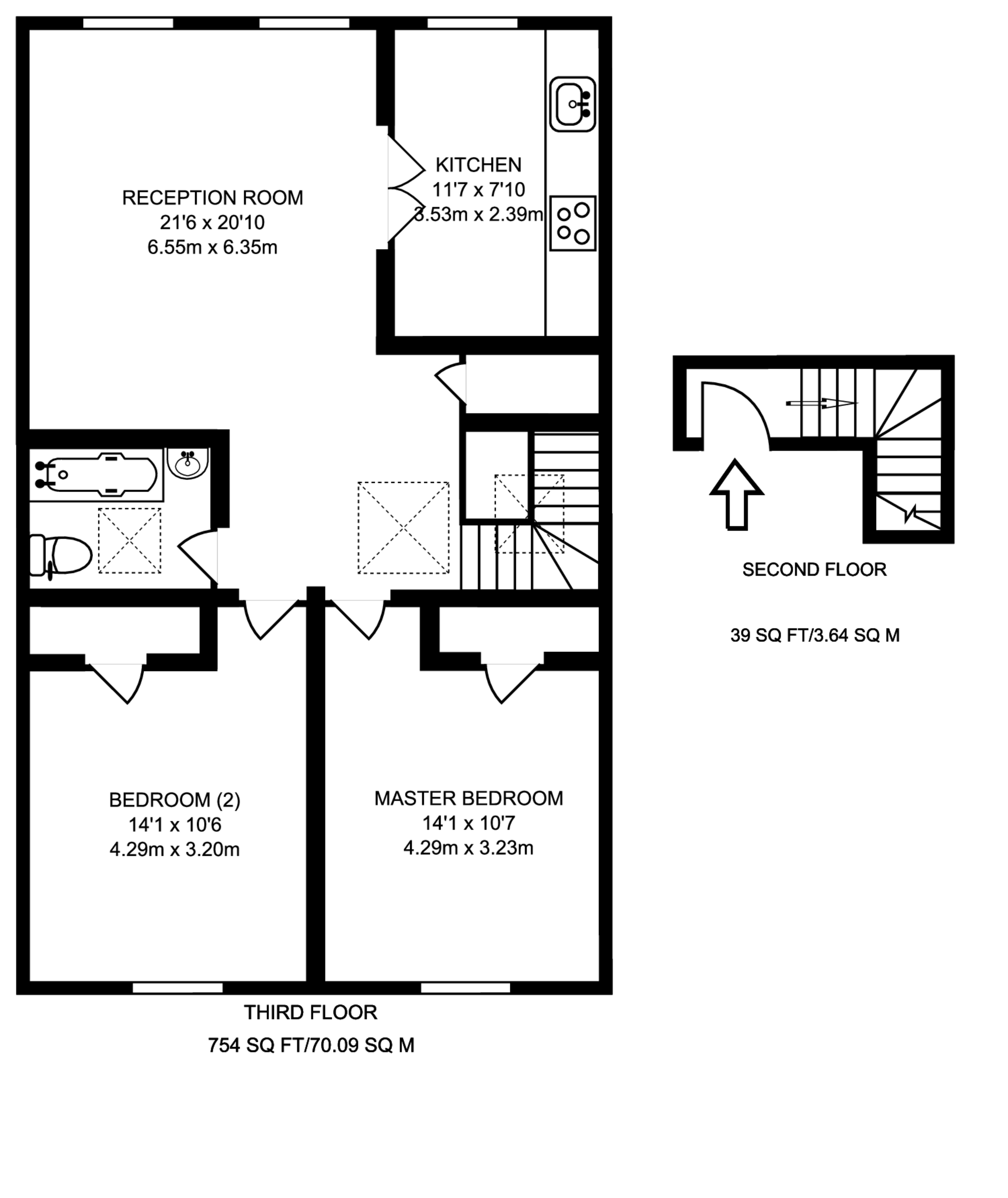 Holland Road, Holland Park floorplan