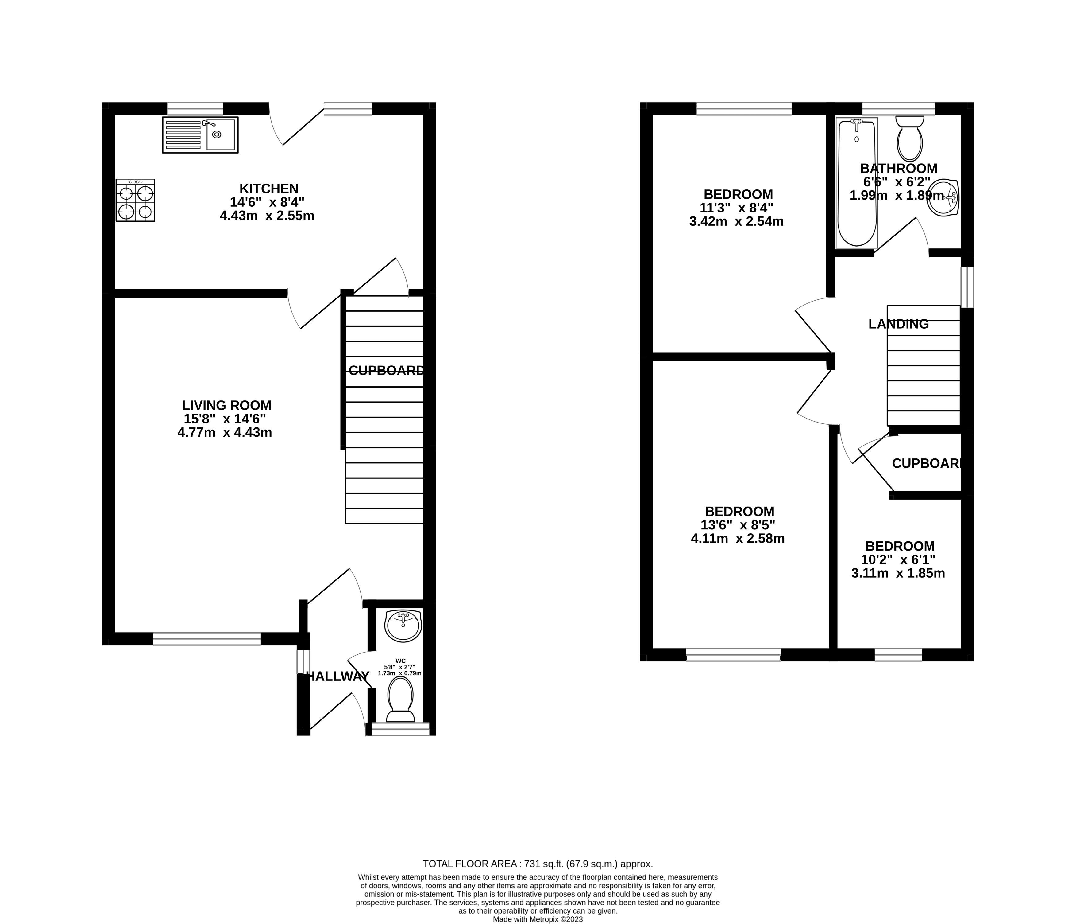 Halsey Park, London Colney, St. Albans, Hertfordshire AL2, 3 bedroom end terrace house for sale