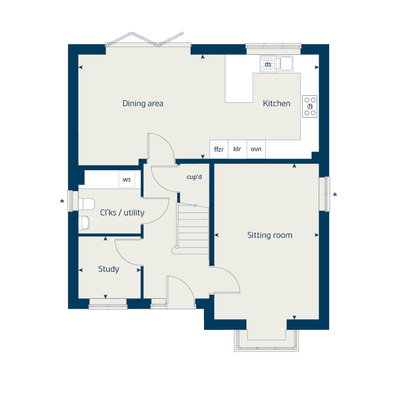 299, Bayes Avenue, Coggeshall floorplan