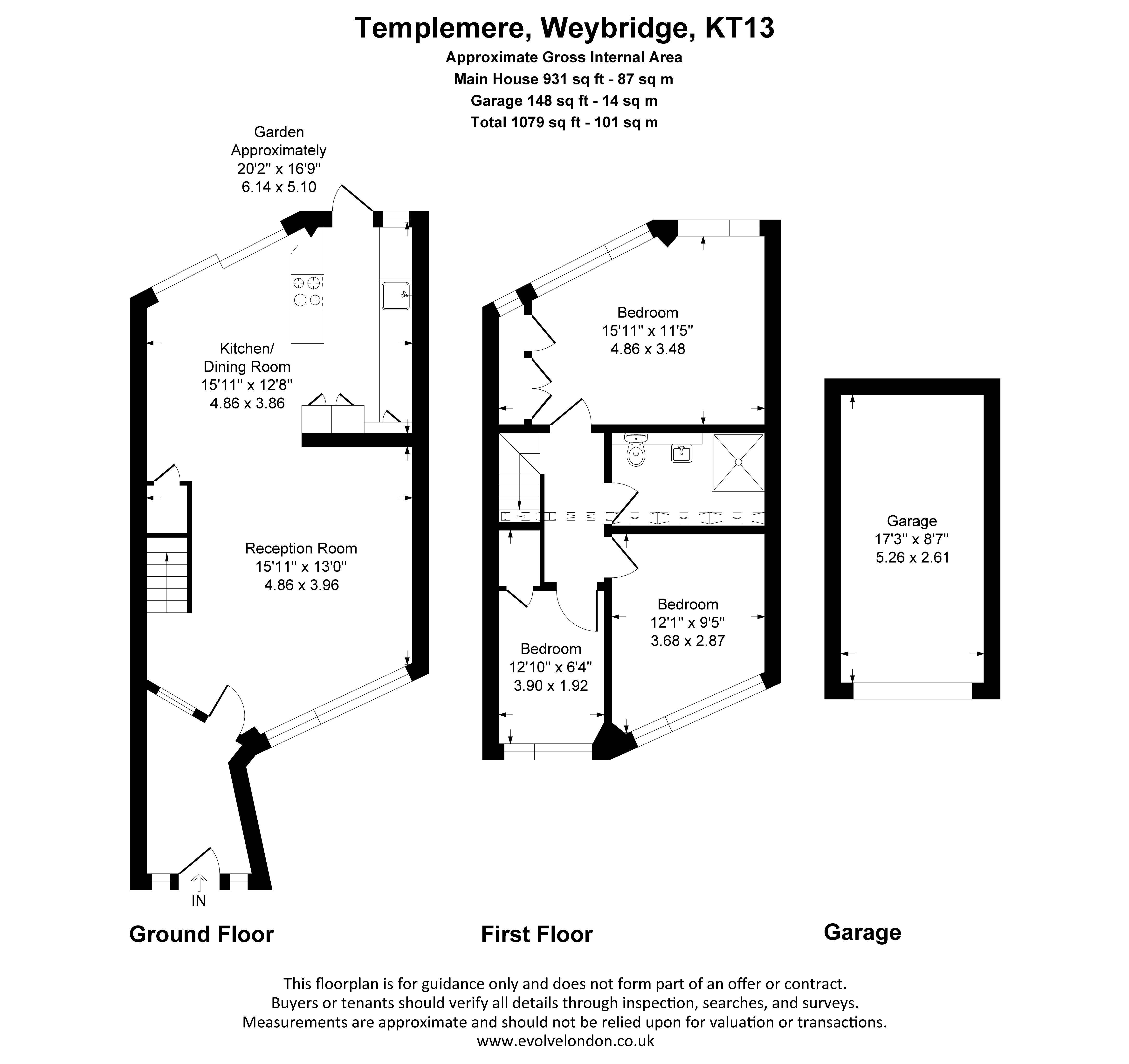 12, Templemere, Surrey floorplan