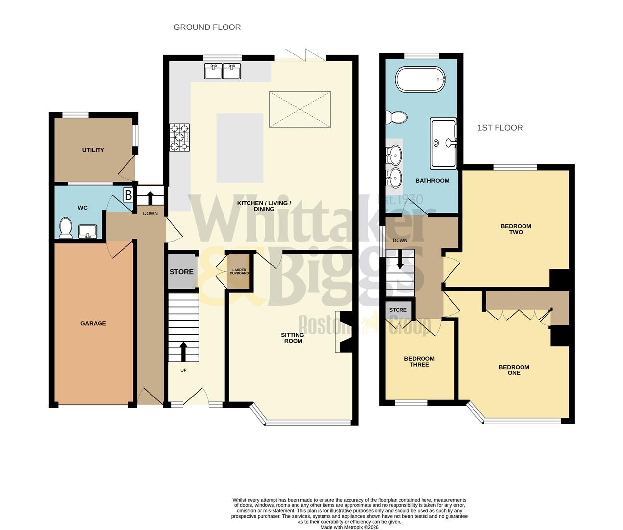 25, Windsor Drive, Leek floorplan