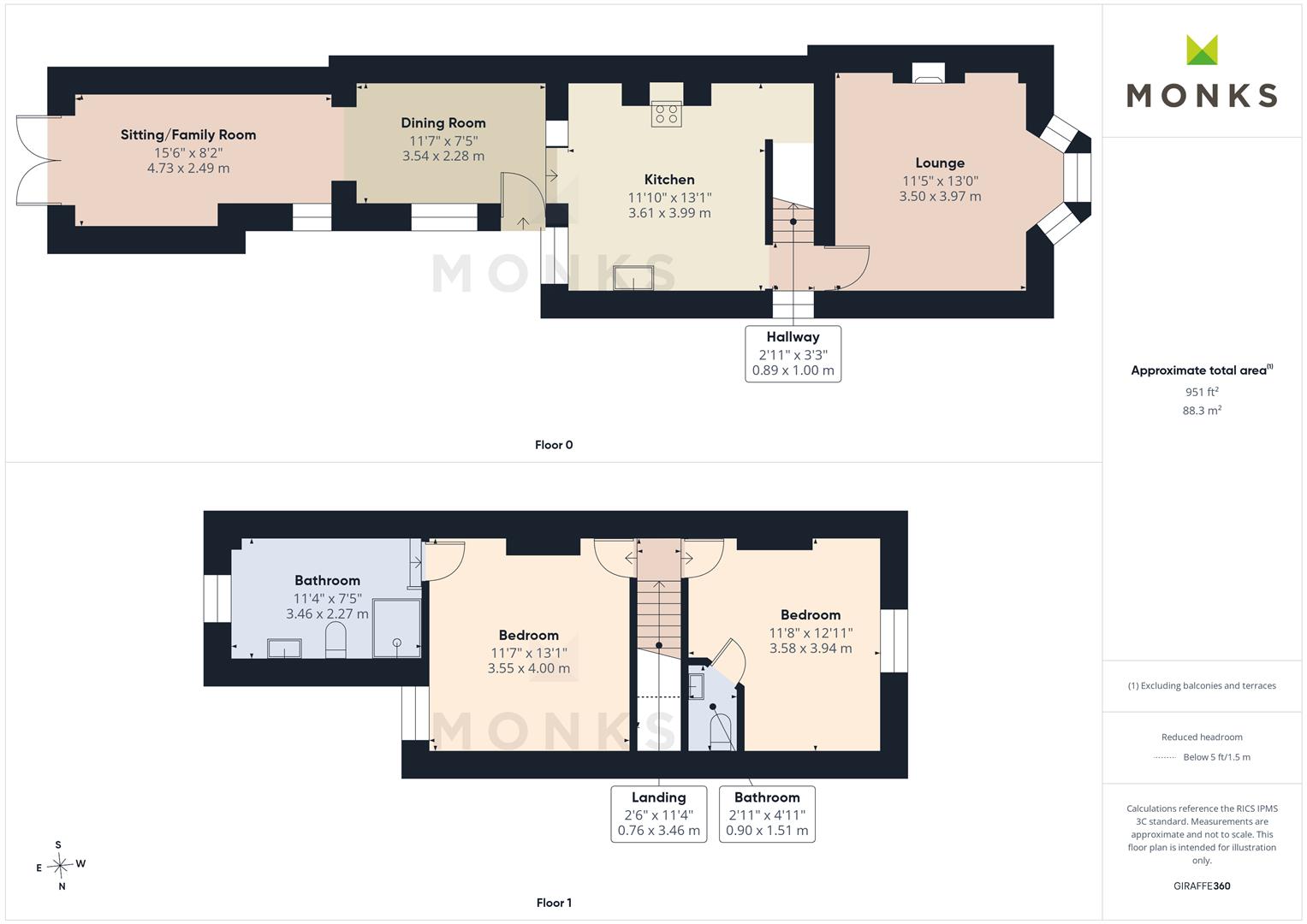 65, Percy Street, Shrewsbury floorplan