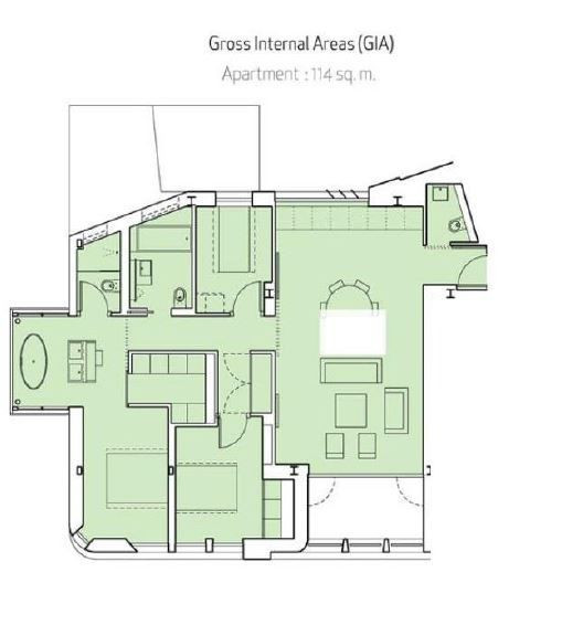 Flat 7.03, 8 Artillery Row, London floorplan