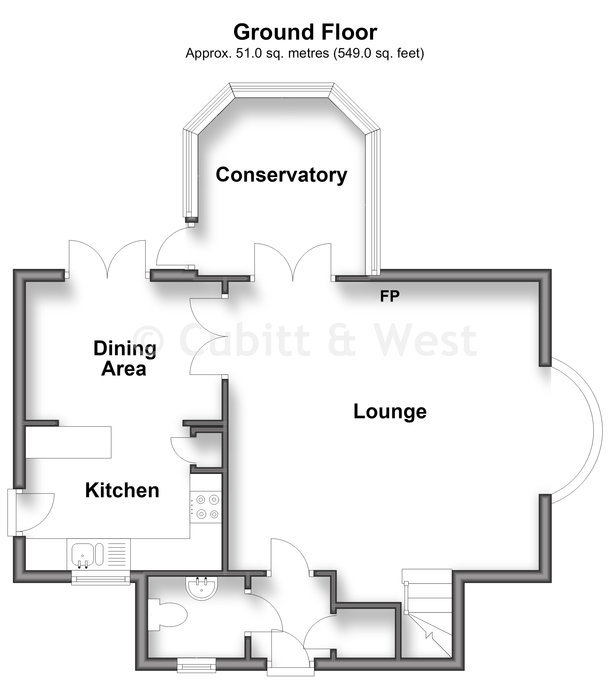 7, Watersmead Drive, Littlehampton floorplan
