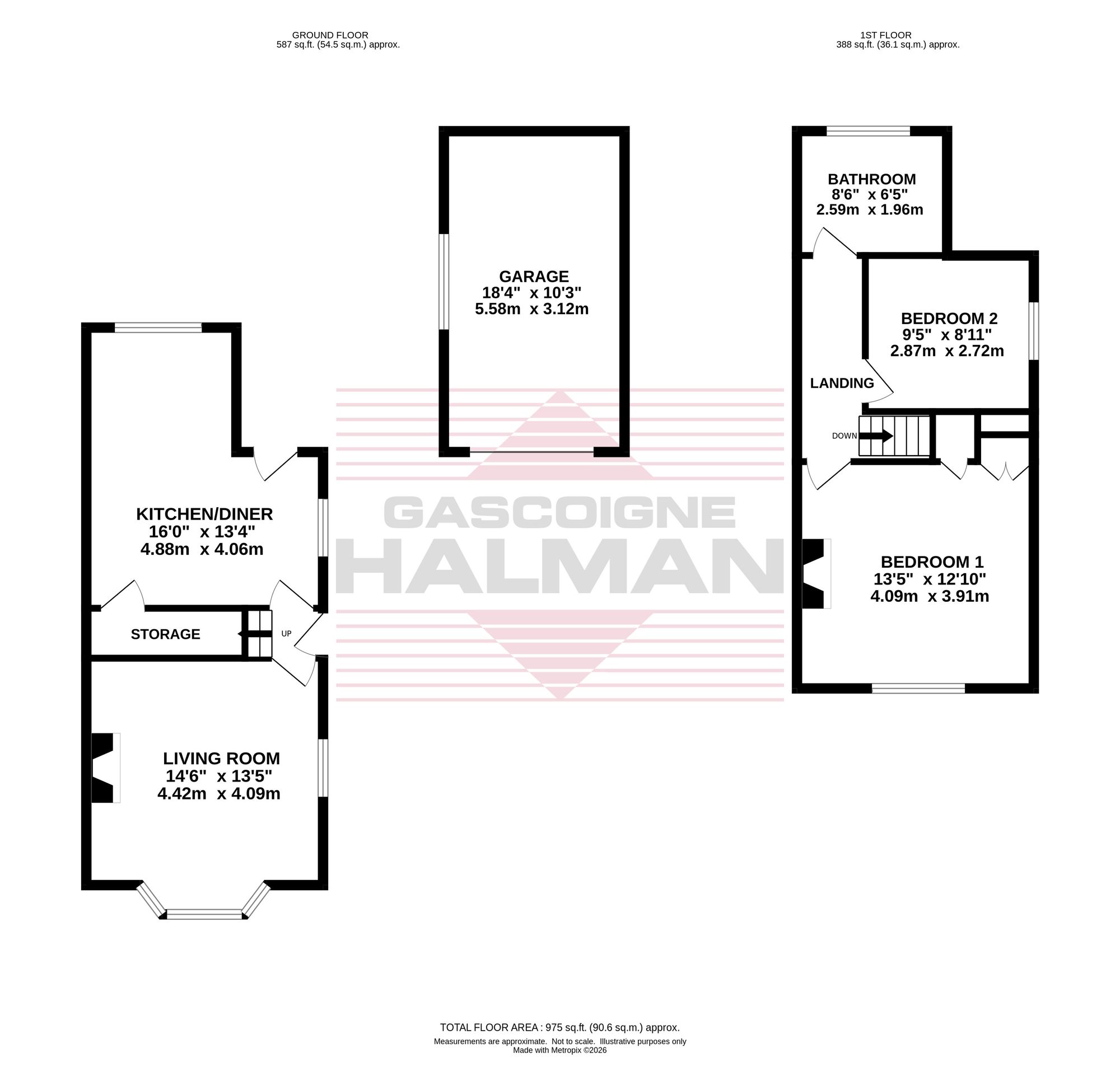 139 Grove Lane, Cheadle floorplan