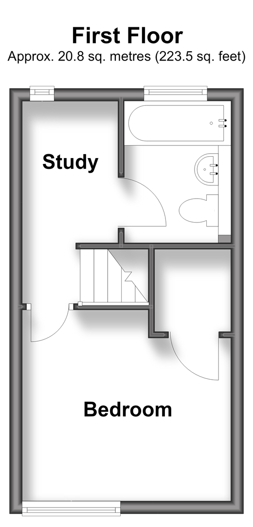 Mapledown Close Southwater, Horsham floorplan