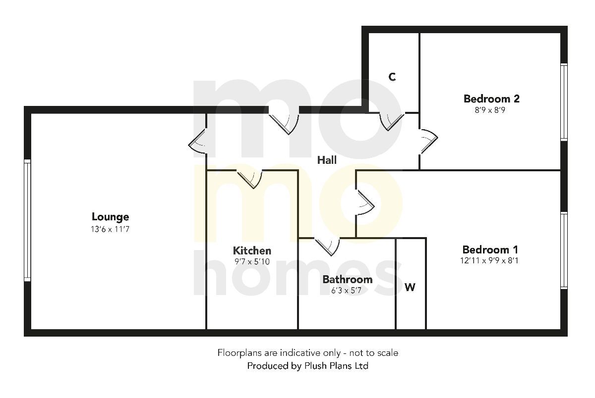 2 Bedrooms Flat for sale in Gilligans Way, Hamilton ML3
