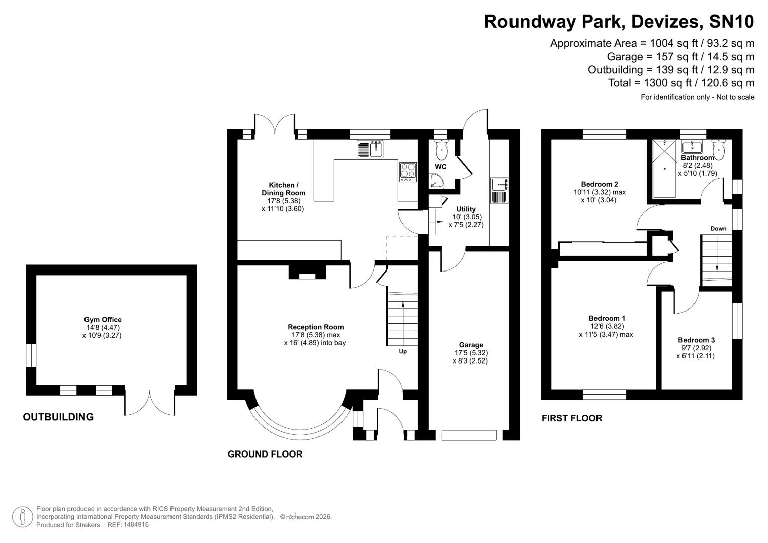 1, Roundway Park, Devizes floorplan