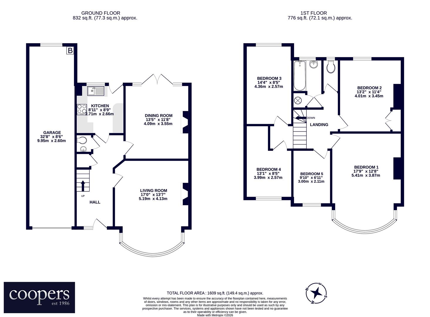 7, Croft Gardens, Ruislip floorplan