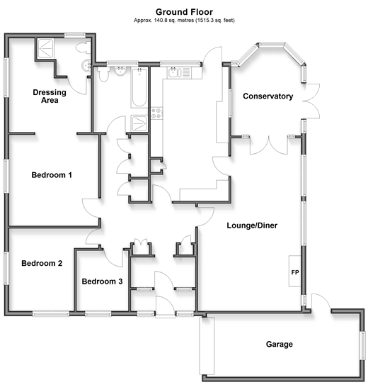Birch Tree Drive, Emsworth floorplan