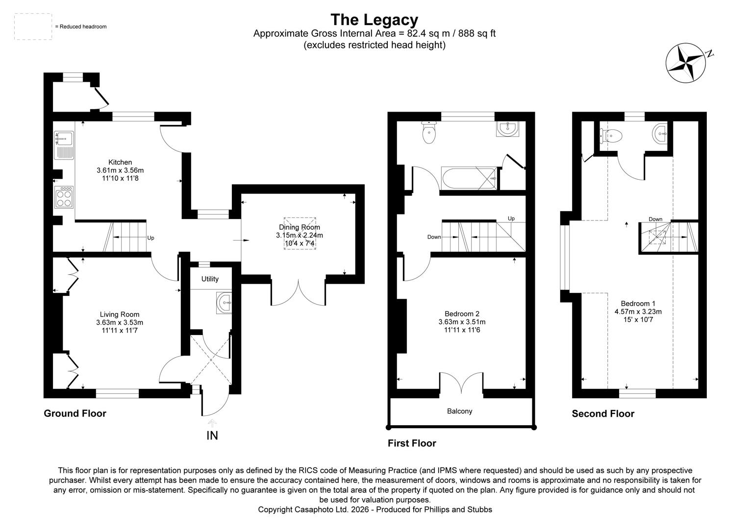 The Legacy, The Point, Rye floorplan