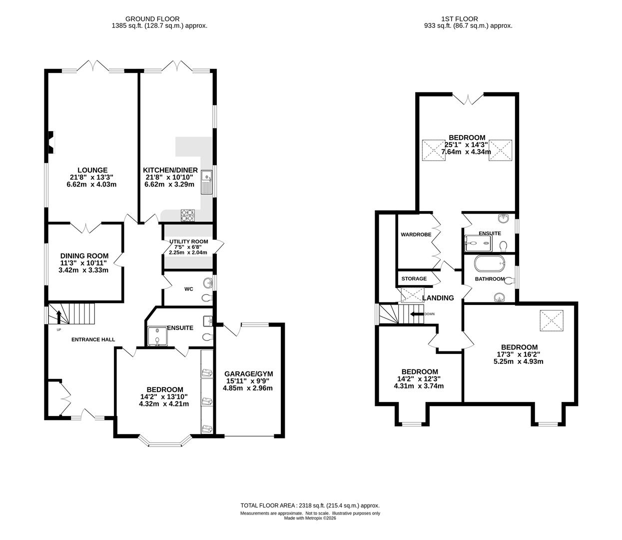 Dometo, Hook End Road, Brentwood floorplan