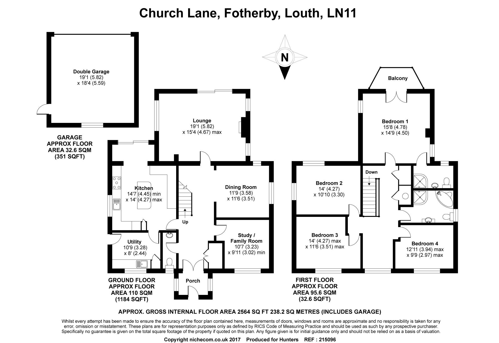 Church lane fotherby louth ln11 4 bedroom detached house for sale