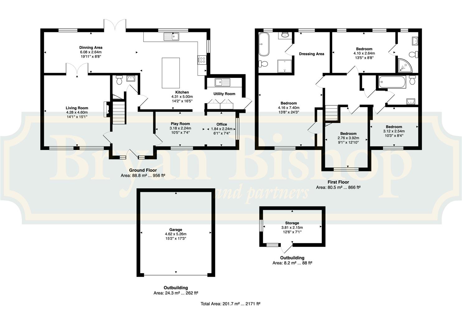Bury Lodge, Digswell Lane, Welwyn floorplan