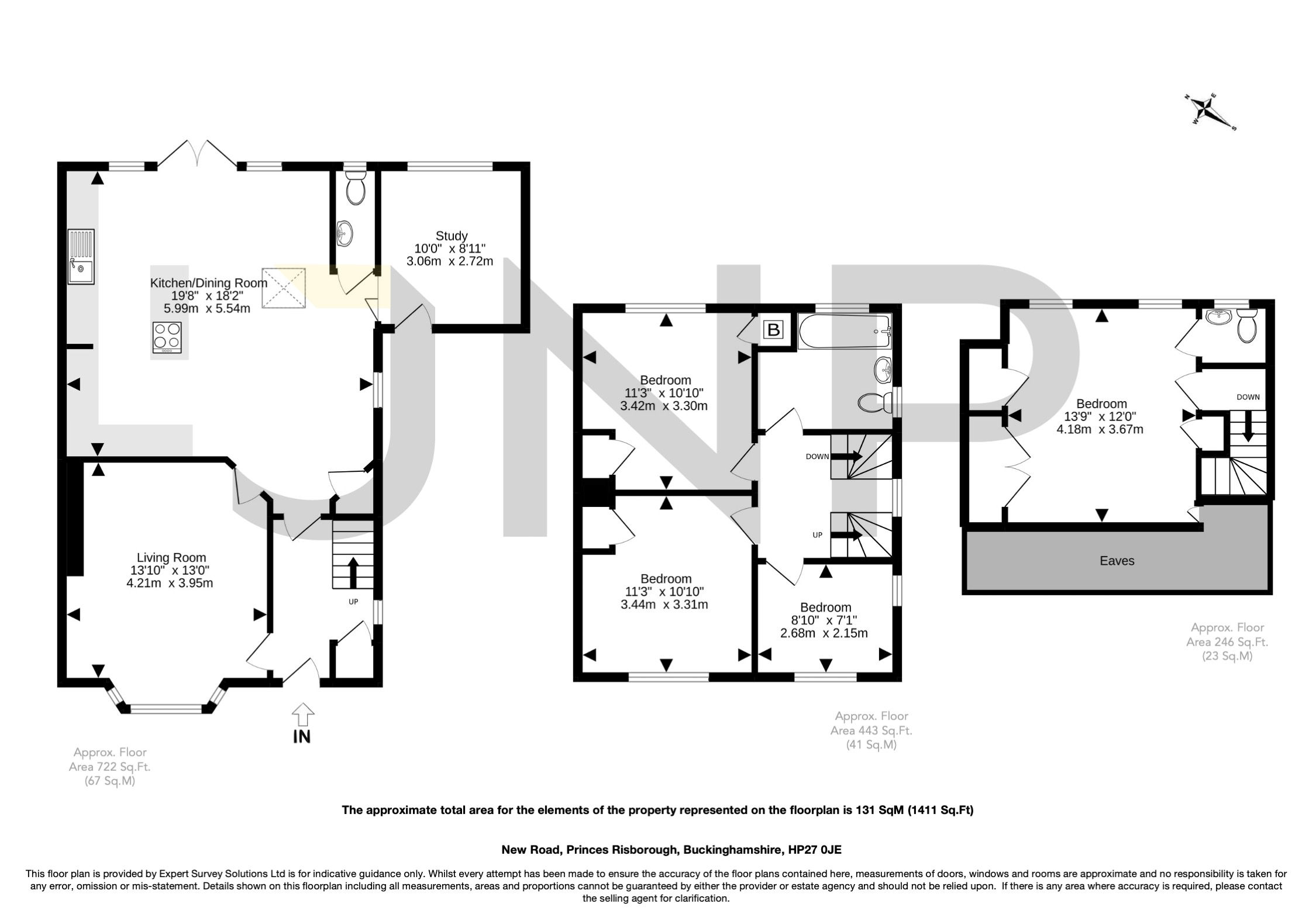 New Road, Princes Risborough, Buckinghamshire HP27, 4 bedroom semi