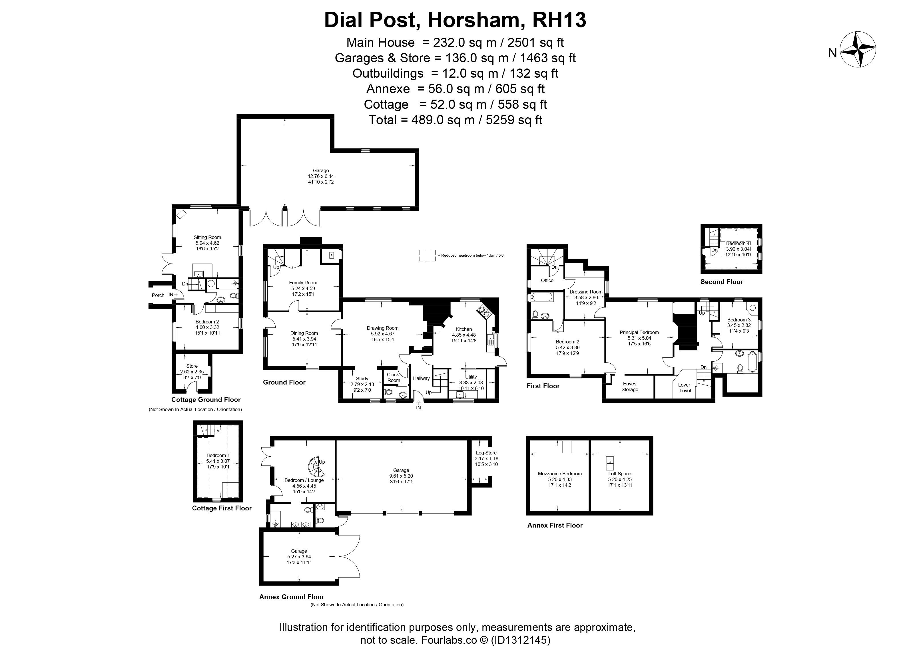 Sands Farm,, Dial Post, West Sussex floorplan