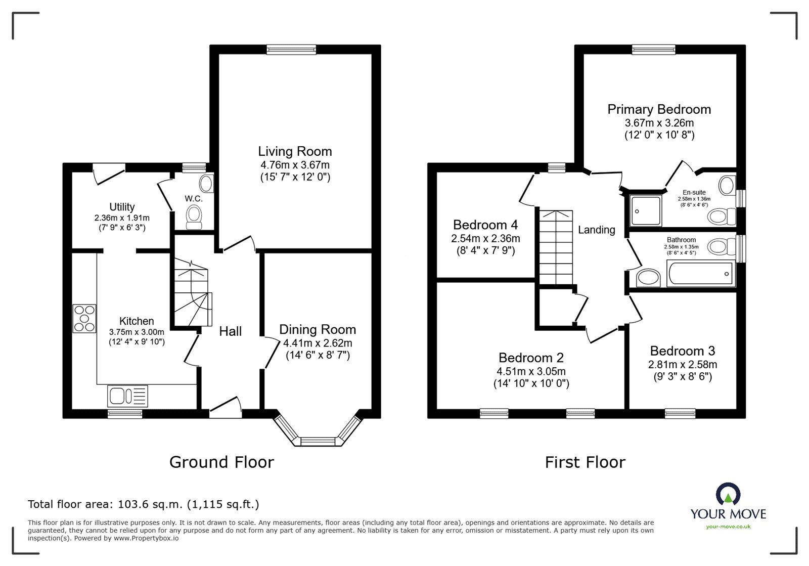 15, Spitfire Way, Doncaster floorplan