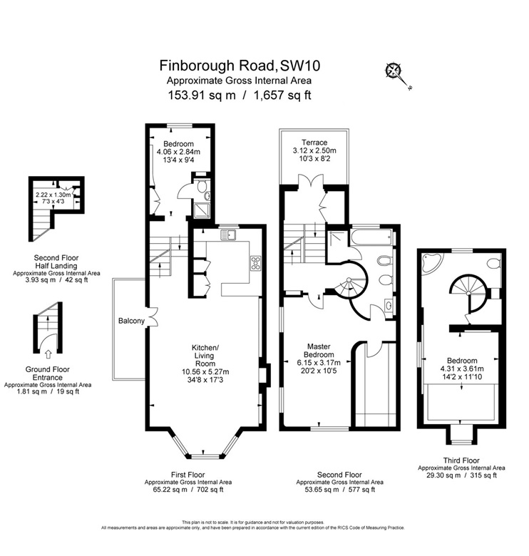 28b, Finborough Road, London floorplan