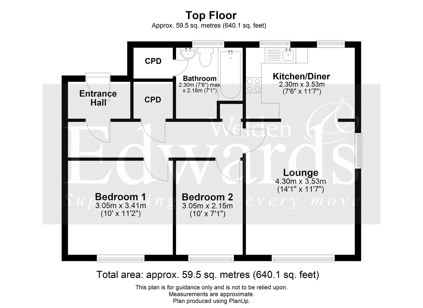 16, Massey Road, Tiverton floorplan