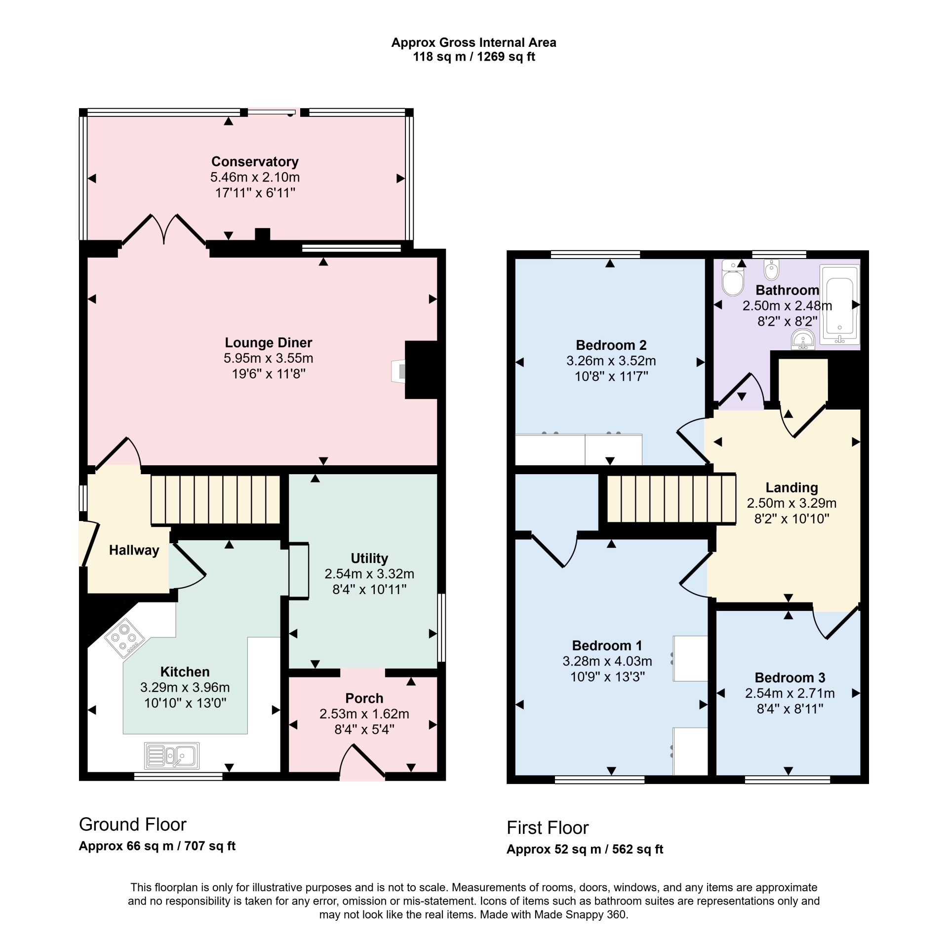 3 The Rookery, Croft Lane, Skegness floorplan