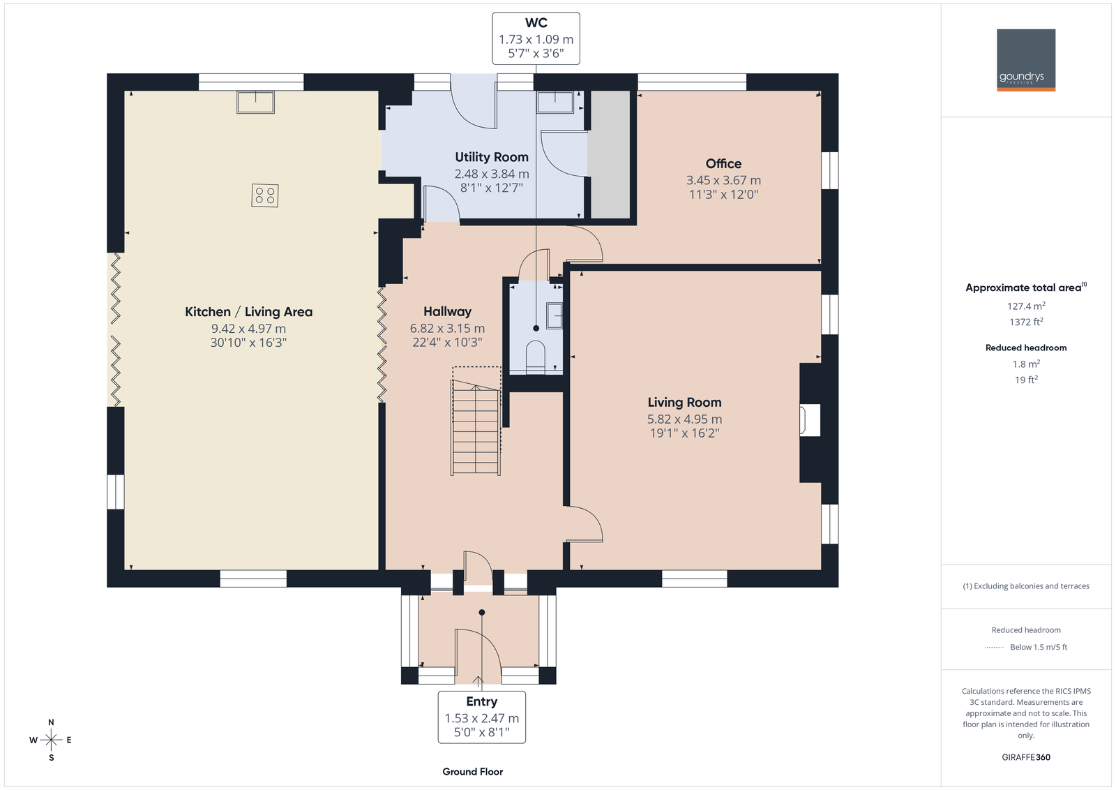 Chy Ryn,Chy Ryn, Scorrier floorplan