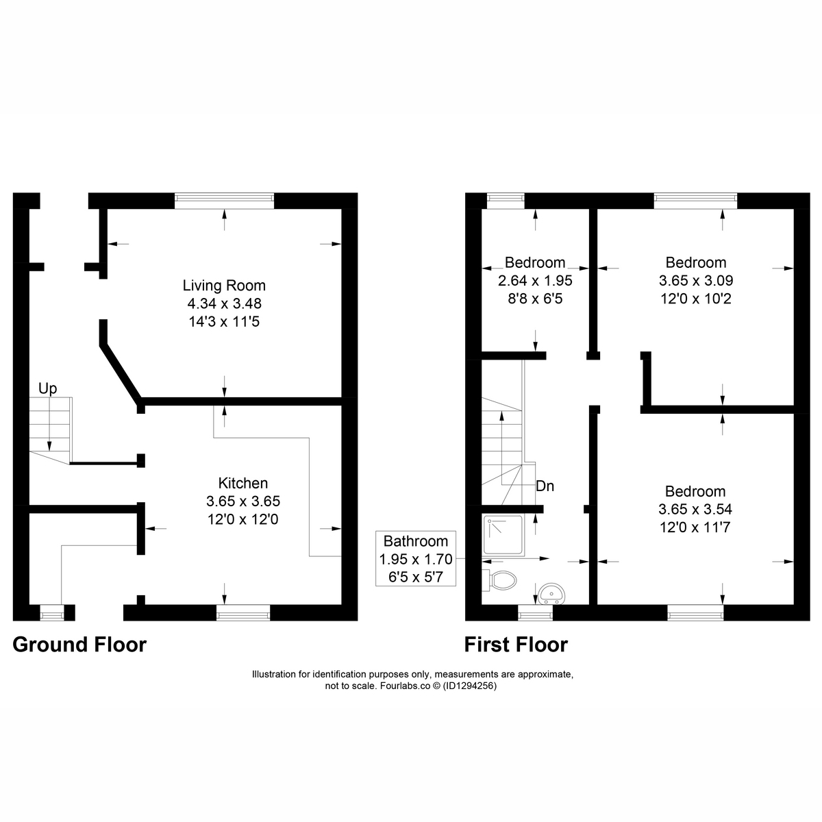12, Bellfield Park, Inverness floorplan
