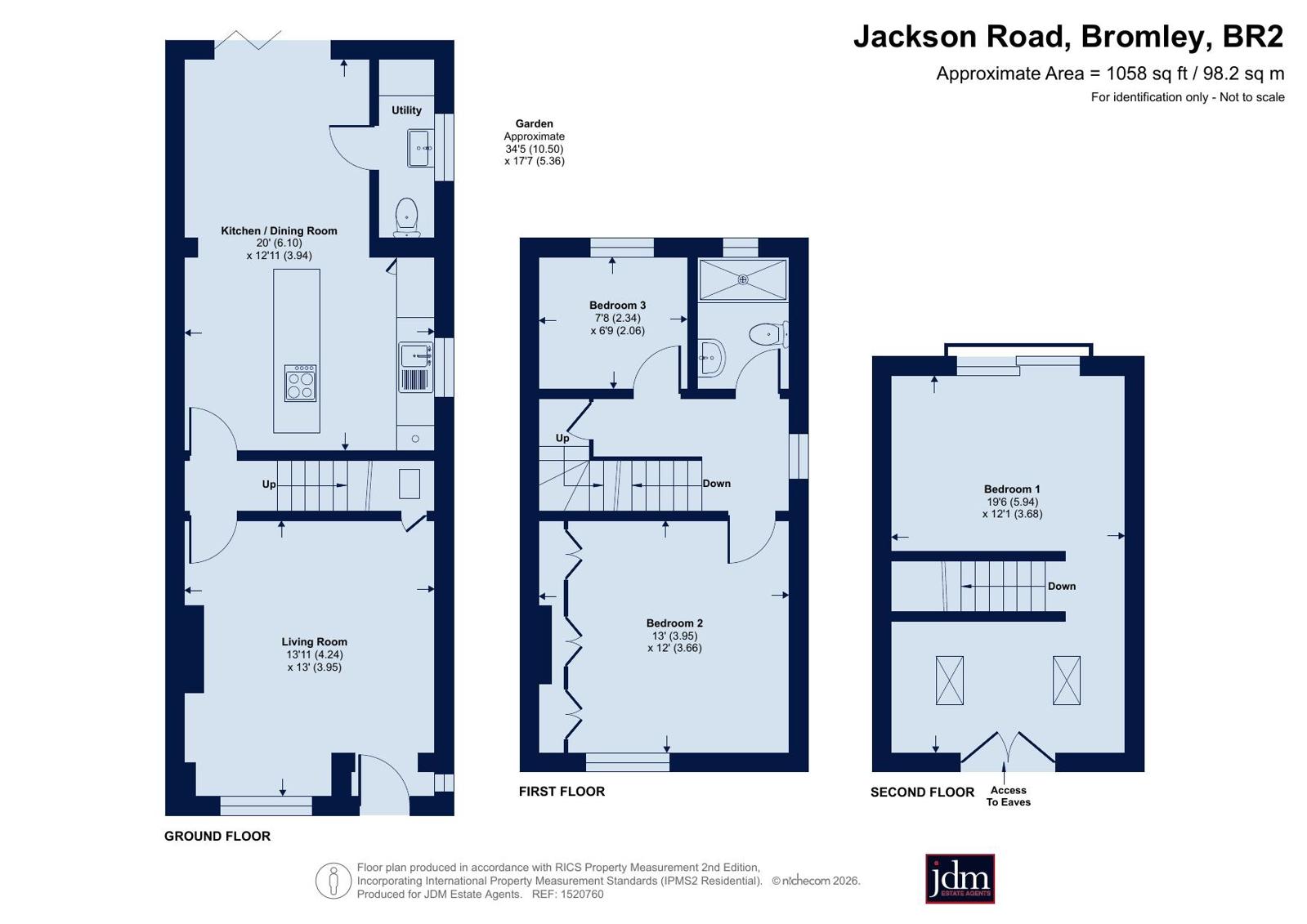 79, Jackson Road, Bromley floorplan