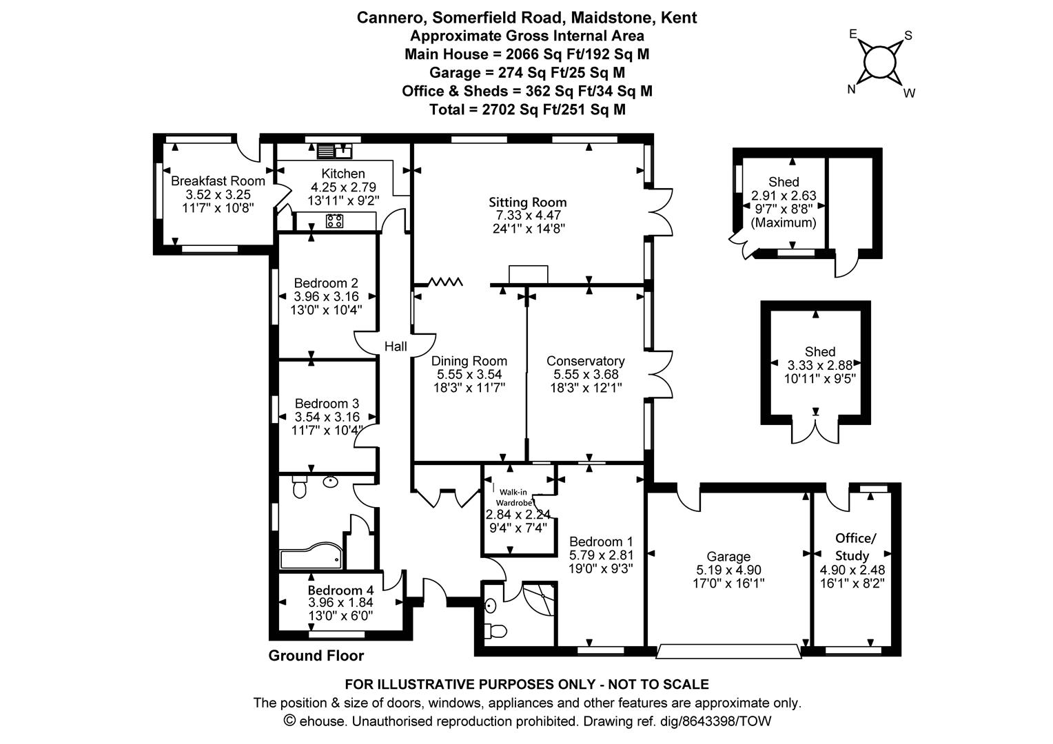 Cannero, Somerfield Road, Maidstone floorplan
