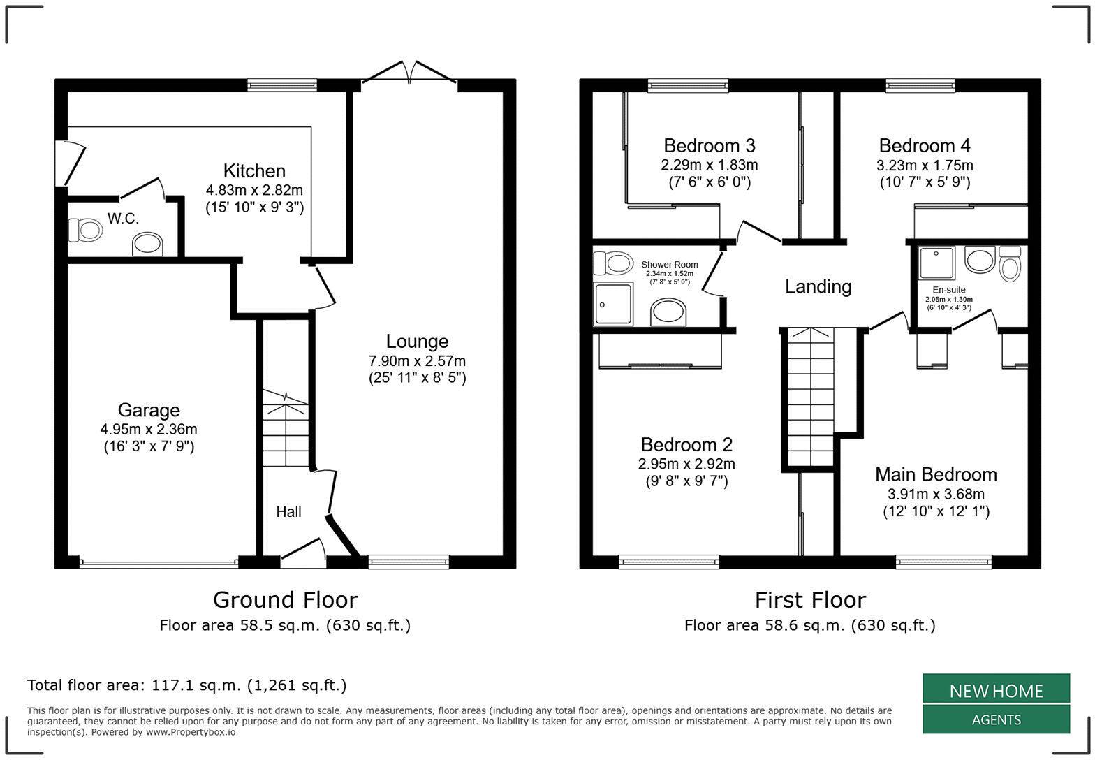 17 Parkside Mews, Stanley Road, Manchester floorplan
