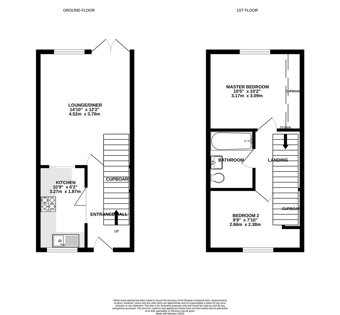 125, Cheylesmore Drive, Camberley floorplan
