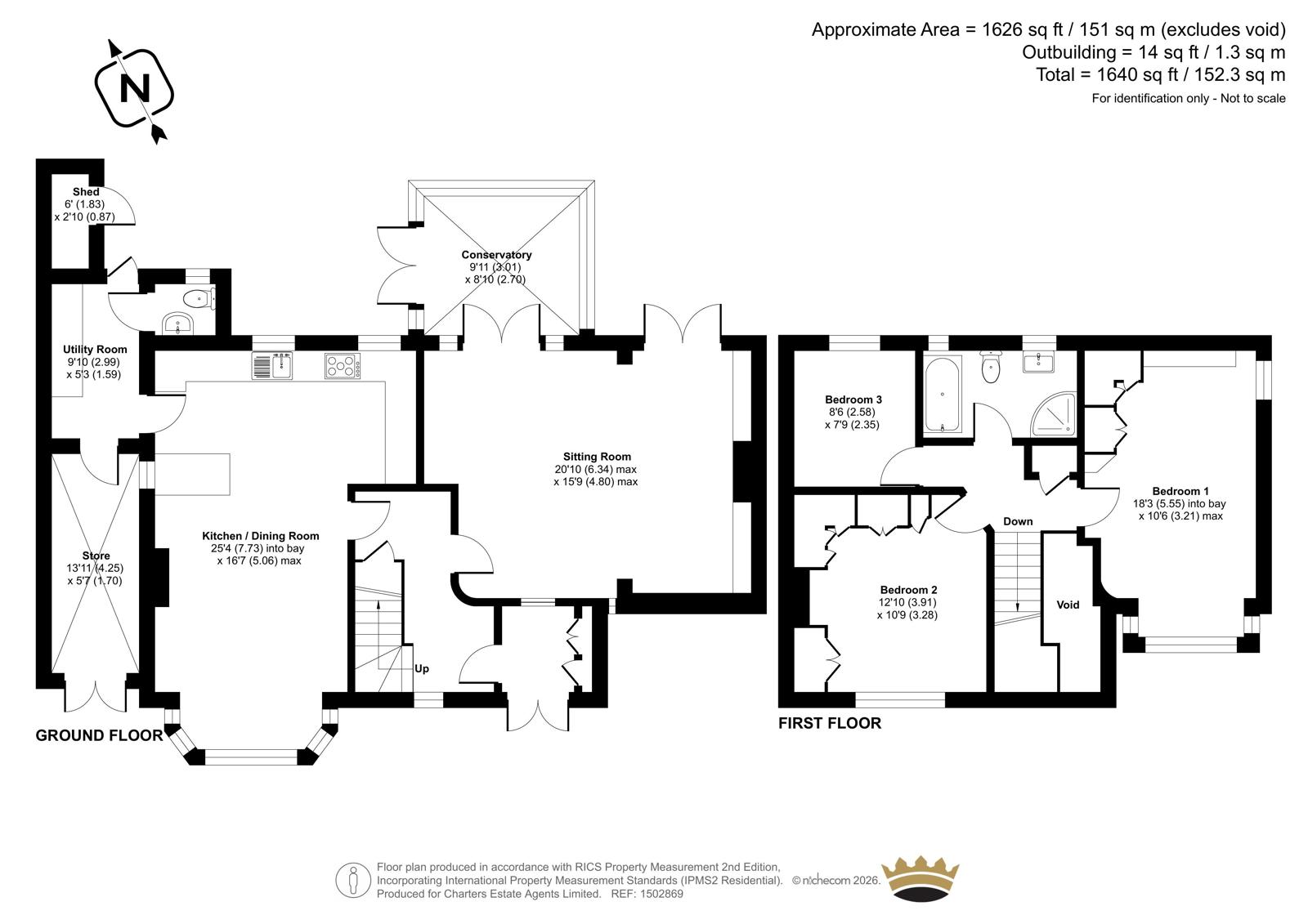 6, Ophir Road, West Sussex floorplan
