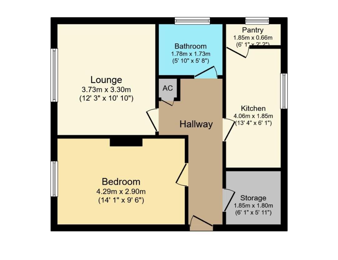 401, Binley Road, Coventry floorplan