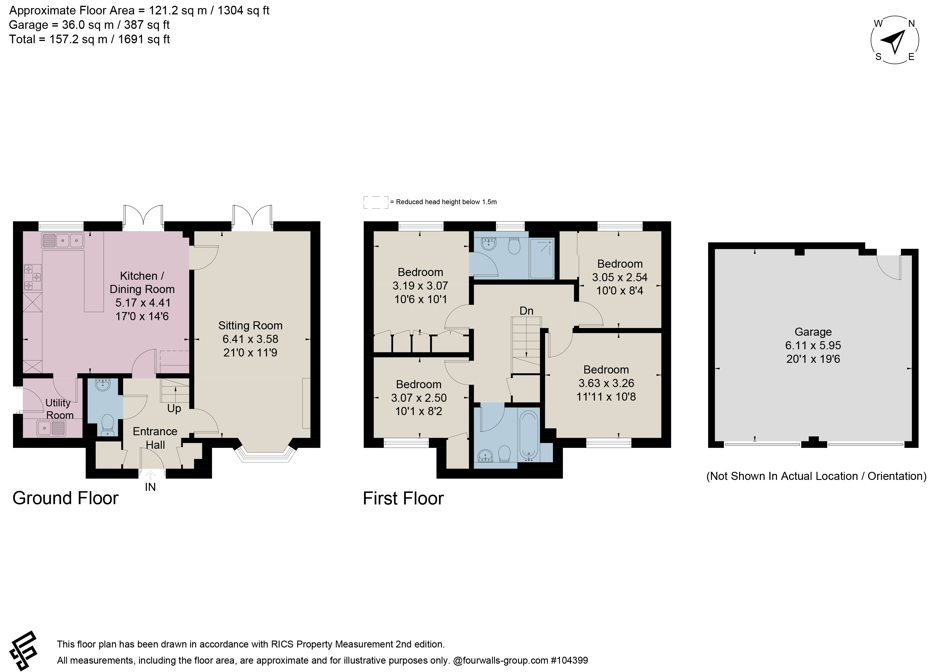 45, Milbank Way, Abingdon floorplan