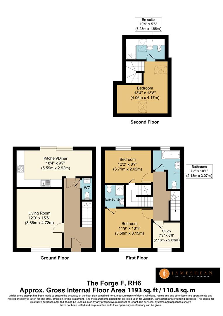Plot F, 24 - 26 Weatherhill Road, Horley floorplan
