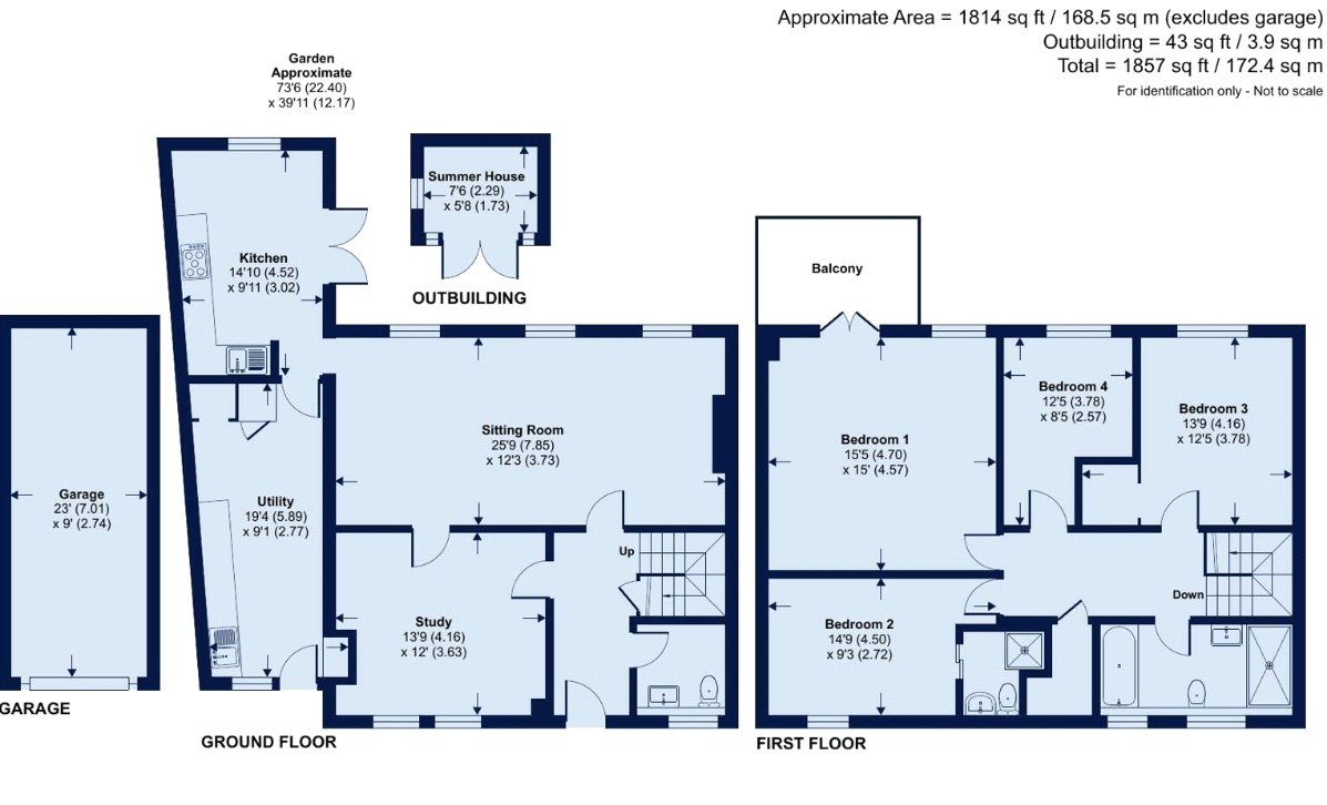 8, The Glebe, Chislehurst floorplan
