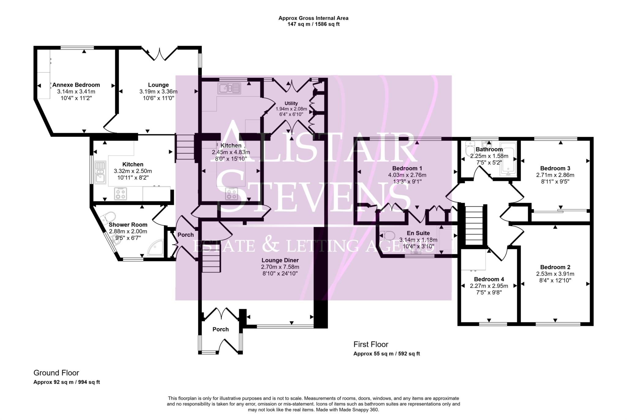 9, St James Close, Rochdale floorplan