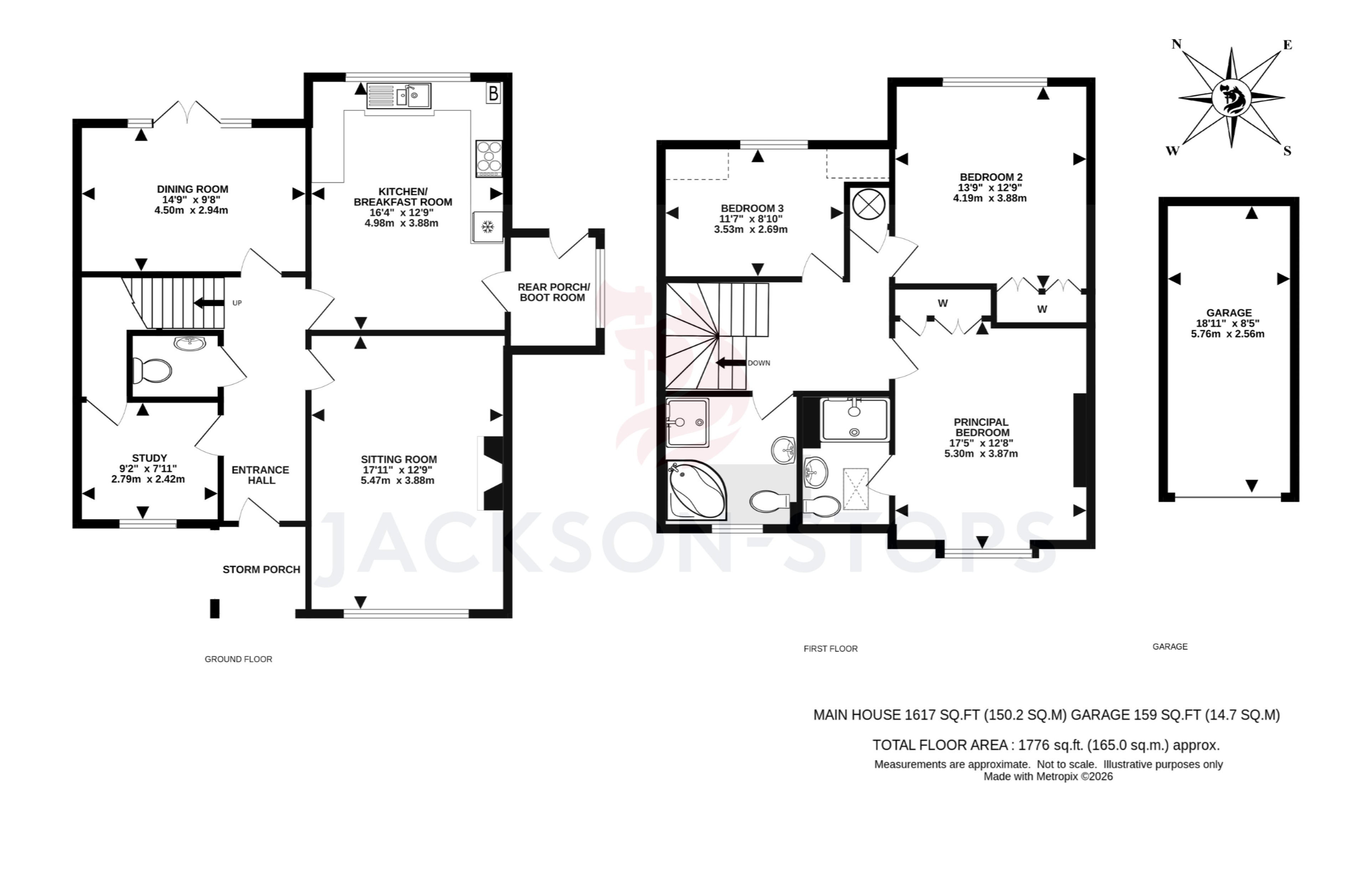 Rykens Lane, Surrey floorplan