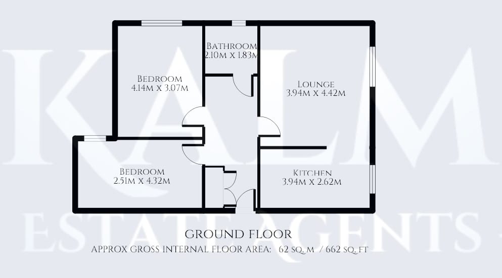 Broughton Court, Wychdell, Stevenage floorplan