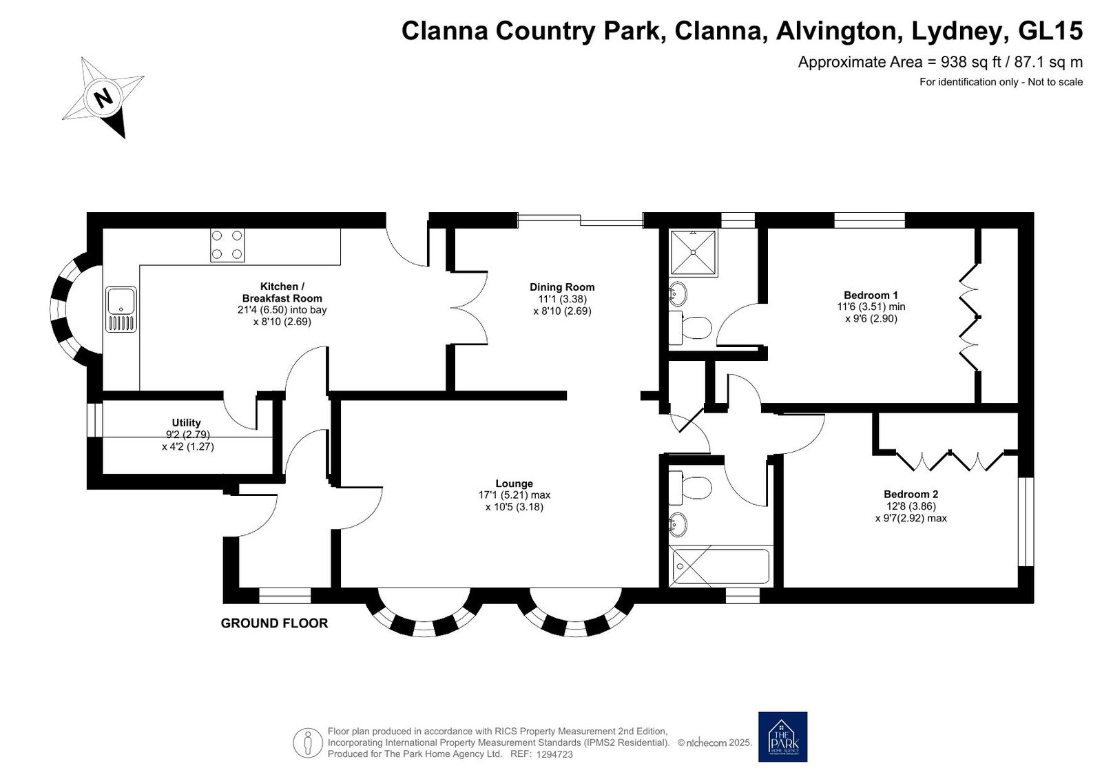 Clanna Country Park,13, Clanna, Lydney floorplan