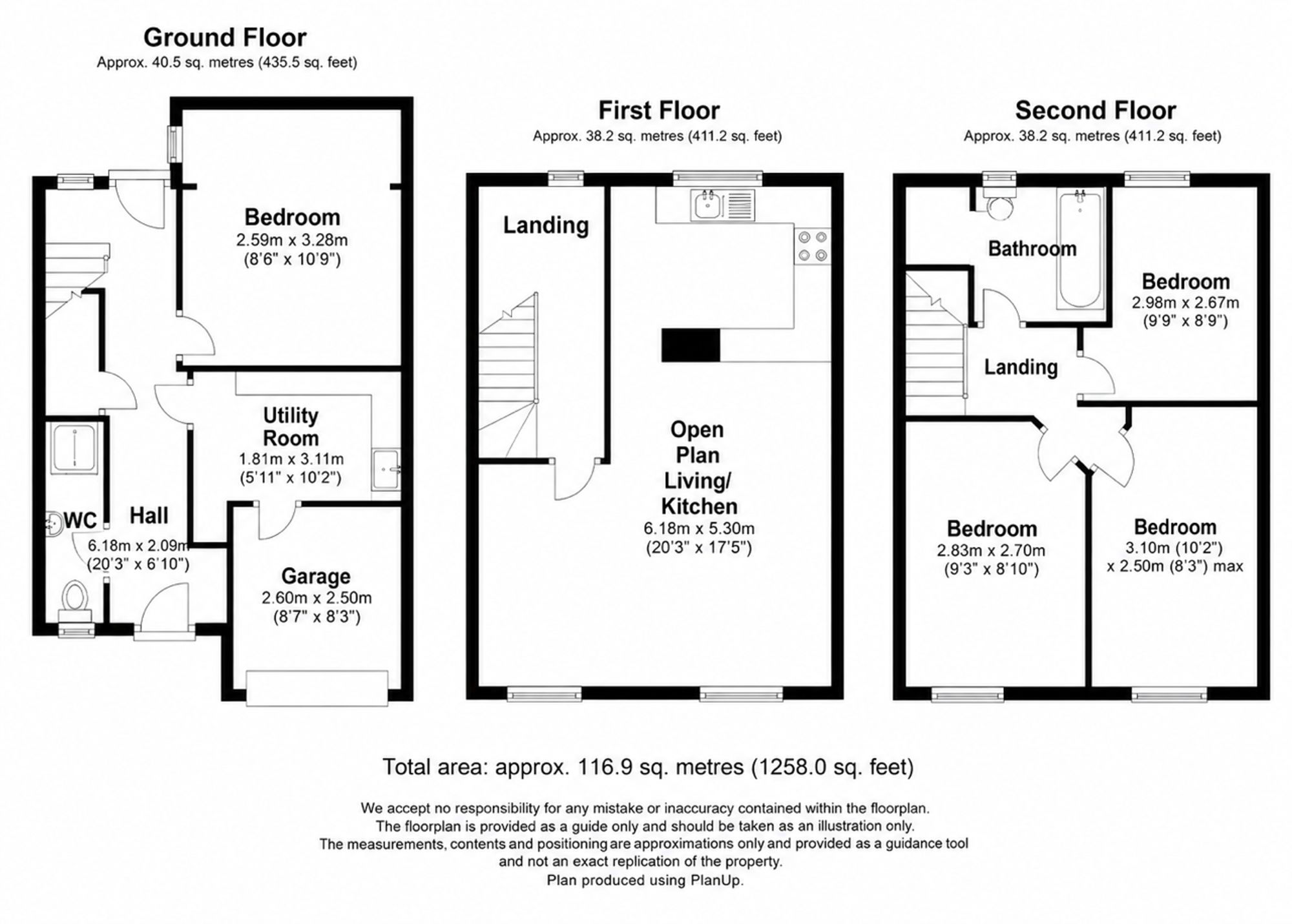 3 Brocks Croft Gardens, Stoke-On-Trent floorplan