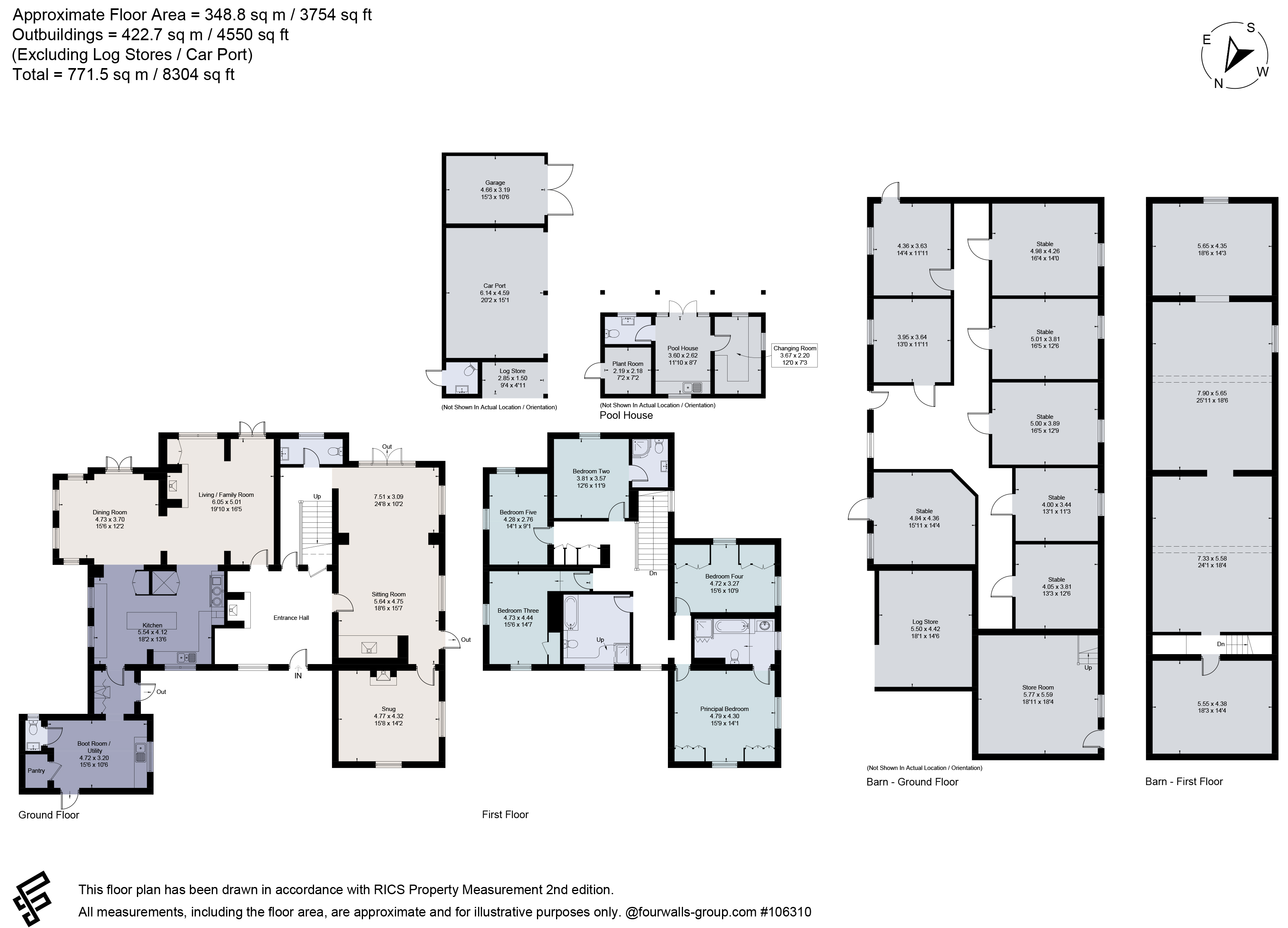 Woodworth Green Farm,, Birds Lane, Tarporley floorplan