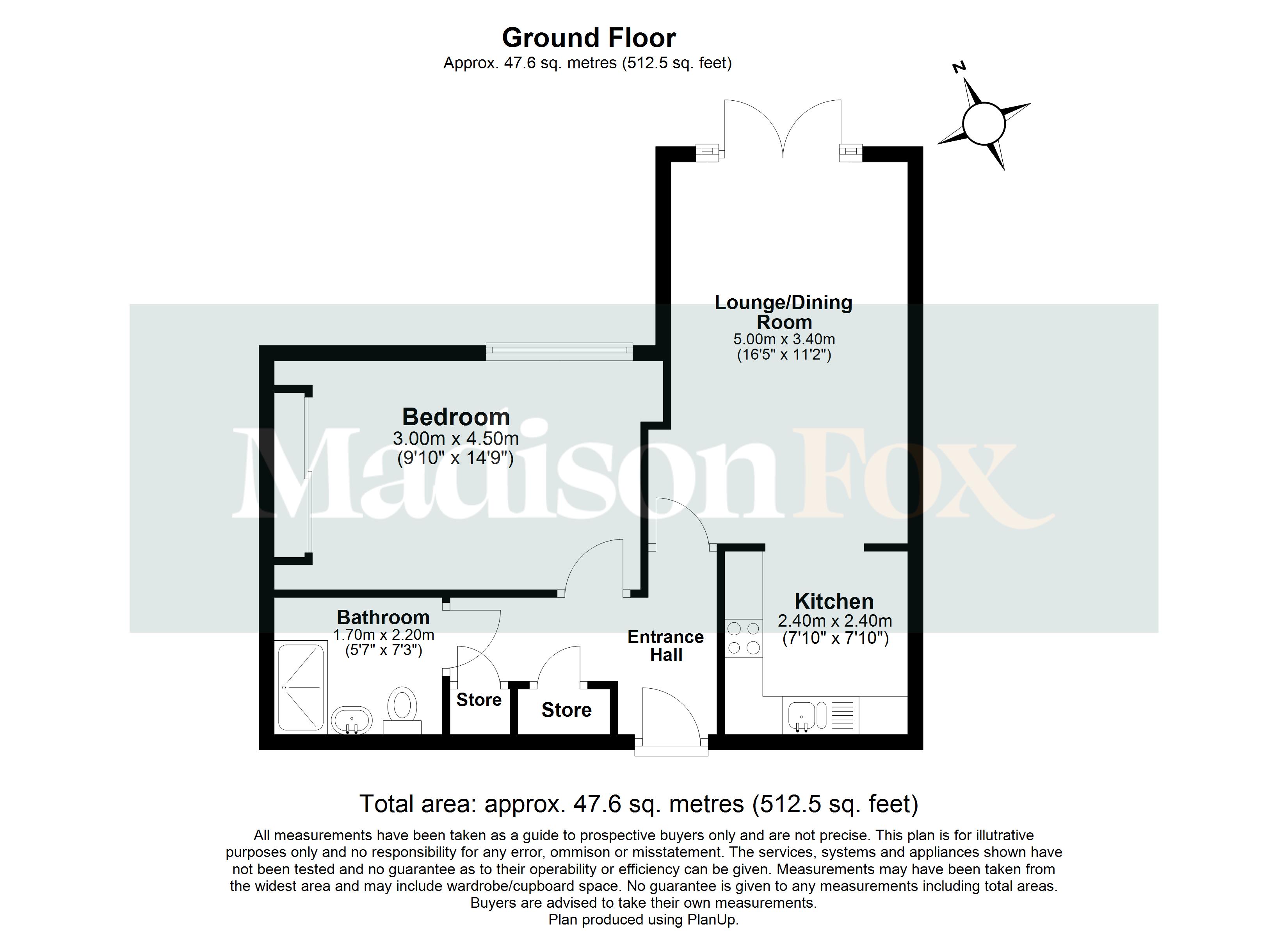 Flat 19, Carlton House,, Algers Road, Essex floorplan
